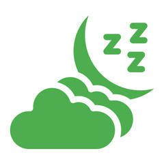 Dream Vector Icon Design Illustration