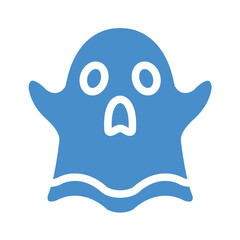 Ghost Vector Icon Design Illustration