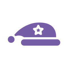 Sleep Hat Vector Icon Design Illustration