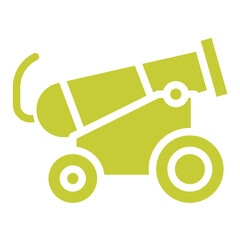 Cannon Vector Icon Design Illustration