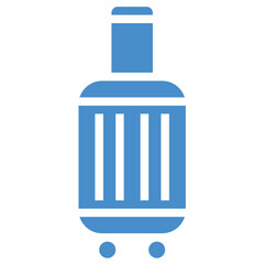 Luggage Vector Icon Design Illustration