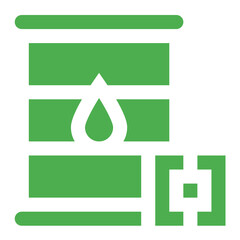 Barrel Chart Vector Icon Design Illustration