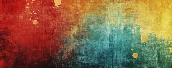 Obraz premium A vintage textured background featuring softly faded colorful tones.