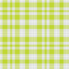 Dusty Light Grey and Dark White Seamless Tartan Textile Design