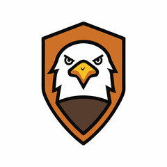 Eagle Head Logo Vector Art Illustration Designs