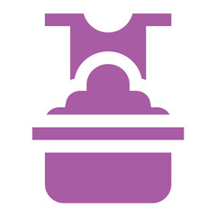 Washing clothes Vector Icon Design Illustration