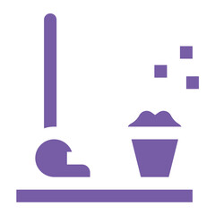 Floor cleaner Vector Icon Design Illustration