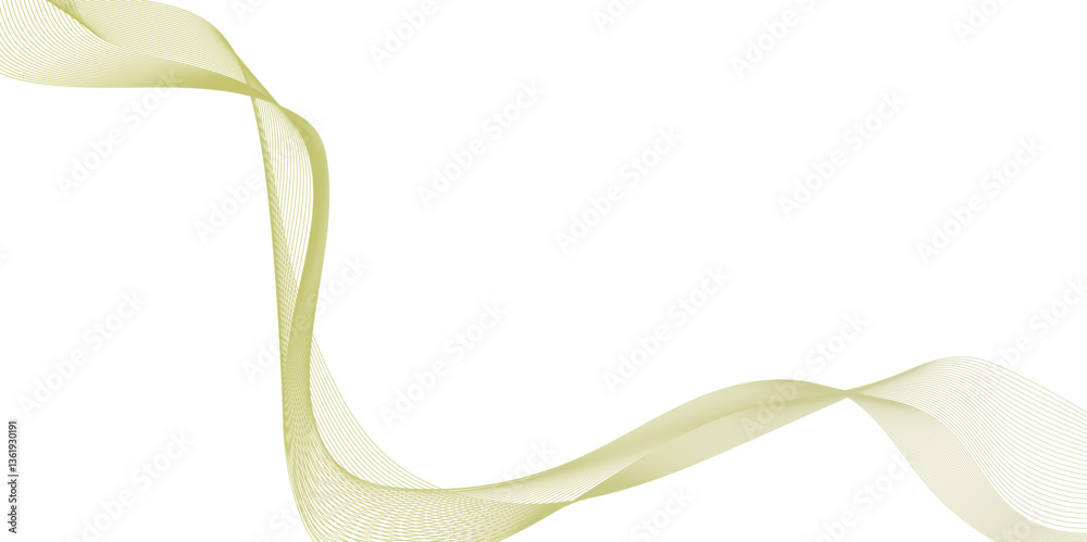 Aufkleber abstract multicolor gradient wave lines vector, flowing lines with gradient texture, soft waves in l
