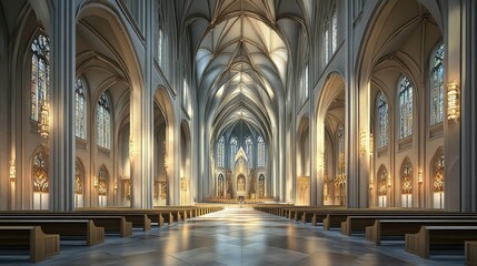 The architectural style of cathedrals varies from Gothic to Romanesque, each design reflecting the eras values, beliefs, and technological innovations in construction.
