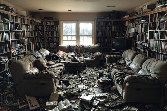 Destroyed Living Room Images – Browse 4,718 Stock Photos, Vectors, and ...