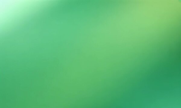 Abstract Green Gradient Background, Soft, Smooth, Blurred, Teal, Verdant, Nature, Pastel, Spring, Ec