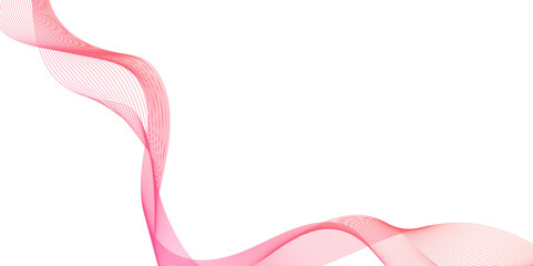 Fototapeta premium digital future technology concept, contour line patterned background illustration, twisted curve lines and blend effect, modern curved wavy geometric lines.