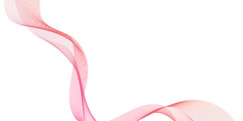 Abstract red color wave line background, digital future technology concept, contour line patterned background illustration,  twisted curve lines and blend effect.
