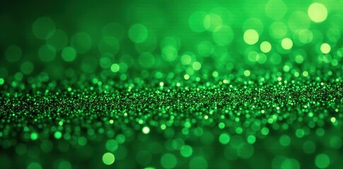 Green glitter texture with a sparkling and shimmering effect, perfect for adding glamour and luxury to any design project,  festive,  green