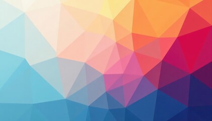 Abstract geometric shapes, soft color palette, illustration, fabric, modern