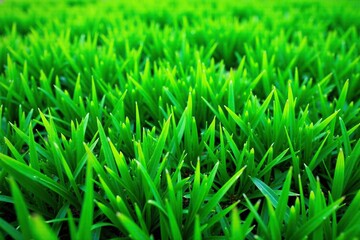 Green grass texture with vibrant shades of green and intricate patterns,  nature,  summer