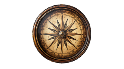 Vintage compass for navigation and exploration.