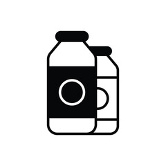 Milk Vector icon