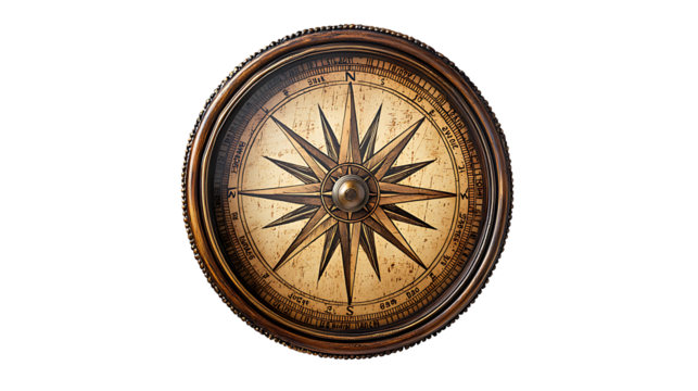 Vintage compass for navigation and exploration.