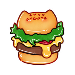 Burger Cat 