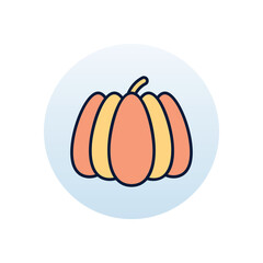 Pumpkin Vector icon