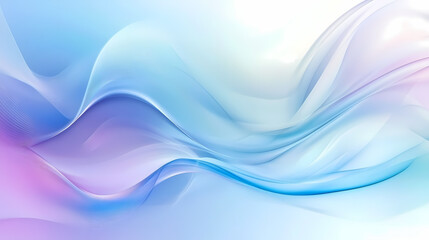 Obraz premium Abstract Pastel Flowing Lines
