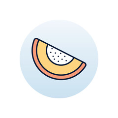 Melon Vector icon