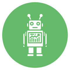 Marketing Automation Vector Icon