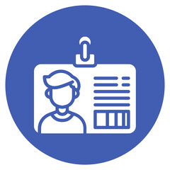 Student ID Card Vector Icon
