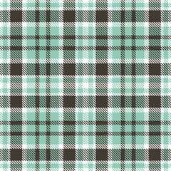 Modern Seamless Tartan in Cool White tones Textile Design Variant 2962