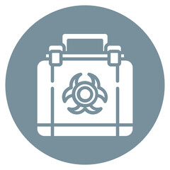 Chemical Spill Kit Vector Icon