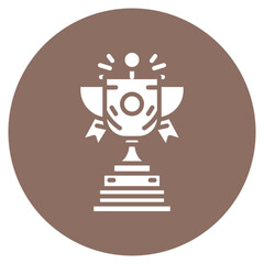E-Sports Trophy Vector Icon