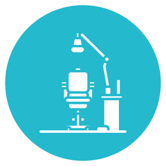 Tattoo Booth Vector Icon