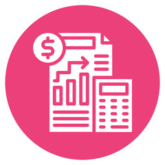 Financial Planning Vector Icon
