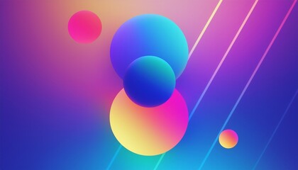 Glass morph abstract background