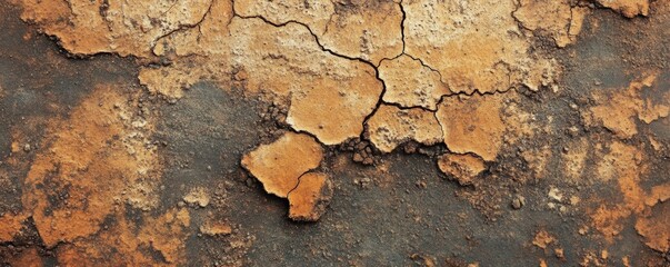 A subtle soil texture with earthy details, representing the rawness of the land.