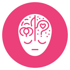 Mental Health Awareness Vector Icon