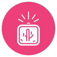 Obraz premium Panic Button Vector Icon
