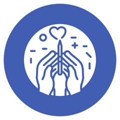 Self Harm Prevention Vector Icon