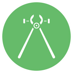 Beaker Tongs Vector Icon