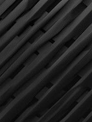 Obraz premium Dark carbon texture background as wallpaper illustration, Black seamless carbon pattern