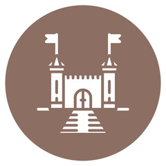 Medieval Dungeon Vector Icon