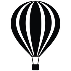 Fototapeta premium hot air balloon vector illustration