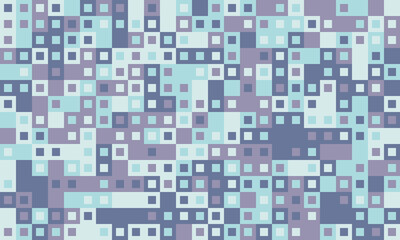 Abstract geometric background featuring a mosaic of pastel blue and purple squares.  Perfect for website banners, tech presentations, or modern design projects.