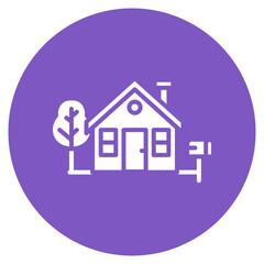 Immigrant Housing Vector Icon