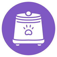 Smart Pet Feeder Vector Icon