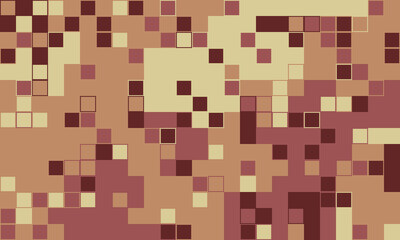 Abstract pixel art background.  Earthy tones create a textured, mosaic effect, perfect for website banners, digital art, or techthemed designs.