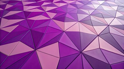 Obraz premium Abstract purple polygon background: modern drone photography, geometric shapes, aerial perspective.