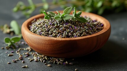 thyme bills a spice obtained from the dried flowers of the thyme plant it can be used as a flavoring