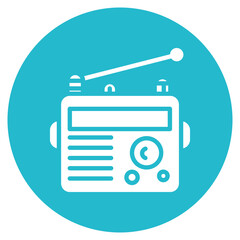 Dispatch Radio Vector Icon